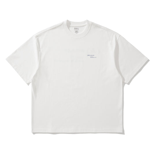 AMULET BASIC {A} TEE / WHITE