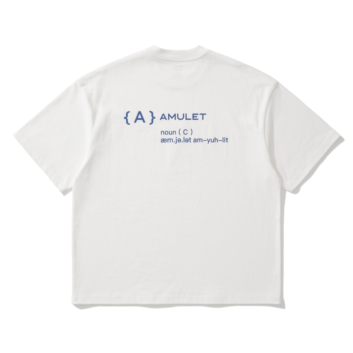 AMULET BASIC {A} TEE / NAVY
