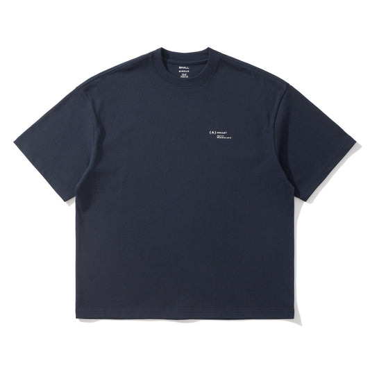 AMULET BASIC {A} TEE / NAVY