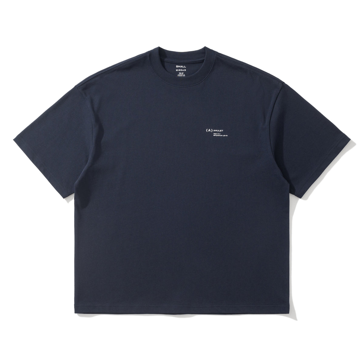 AMULET BASIC {A} TEE / BLACK