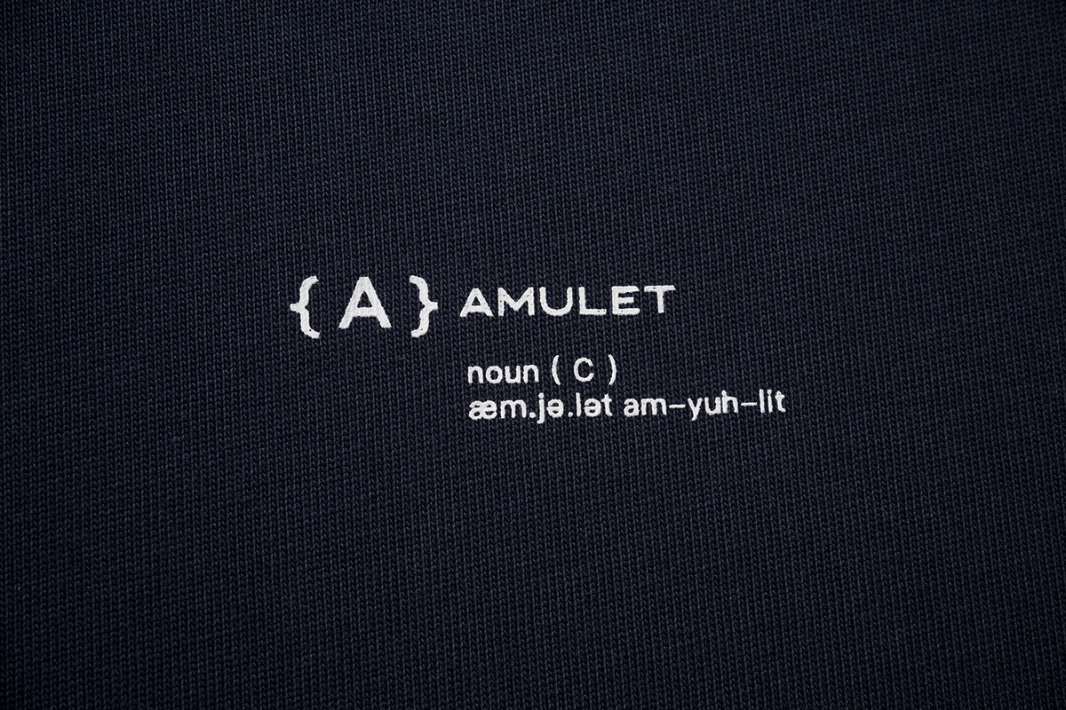 AMULET BASIC {A} TEE / NAVY