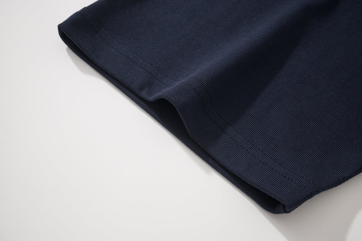 AMULET BASIC {A} TEE / NAVY