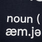 AMULET BASIC {A} TEE / NAVY