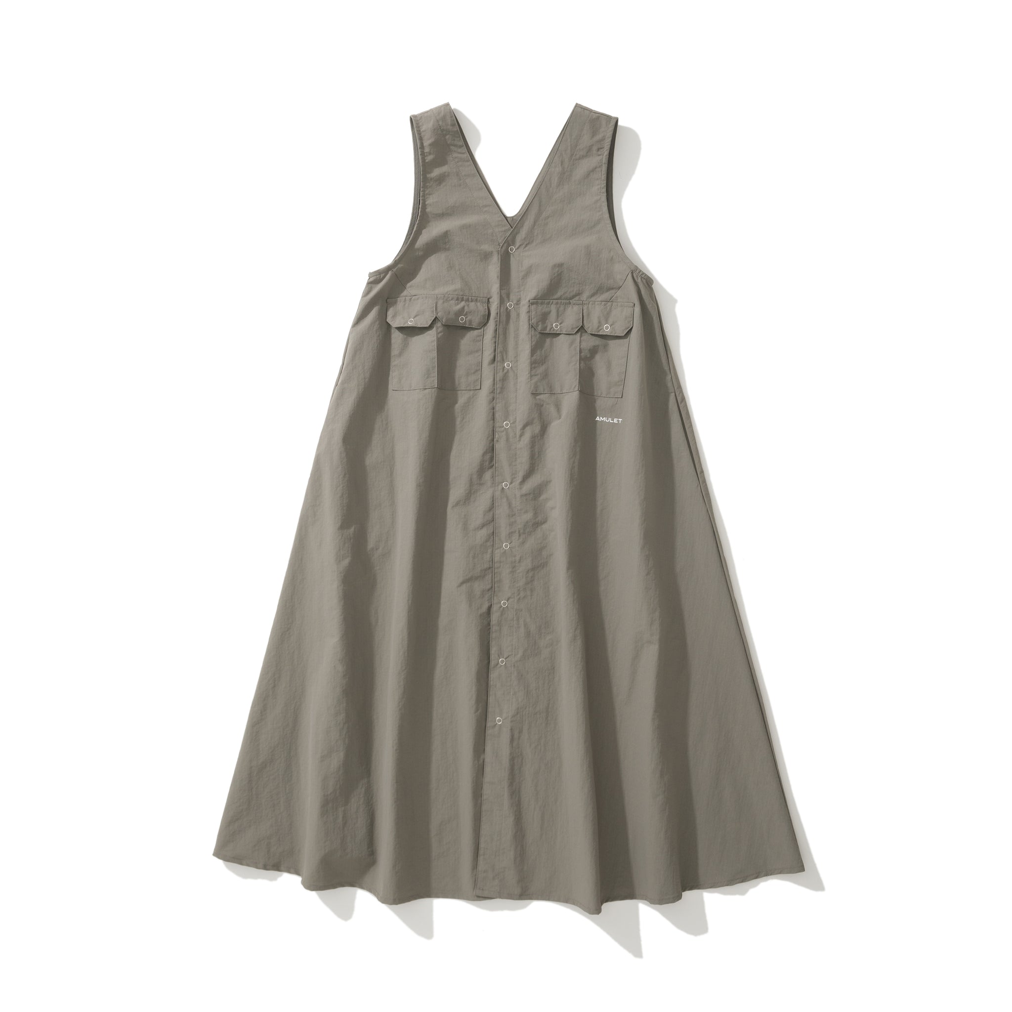 AMULET TECH POCKET DRESS OLIVE