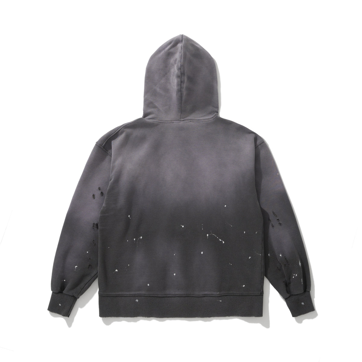 AMULET HEAVY WASHED HOODIE GREY