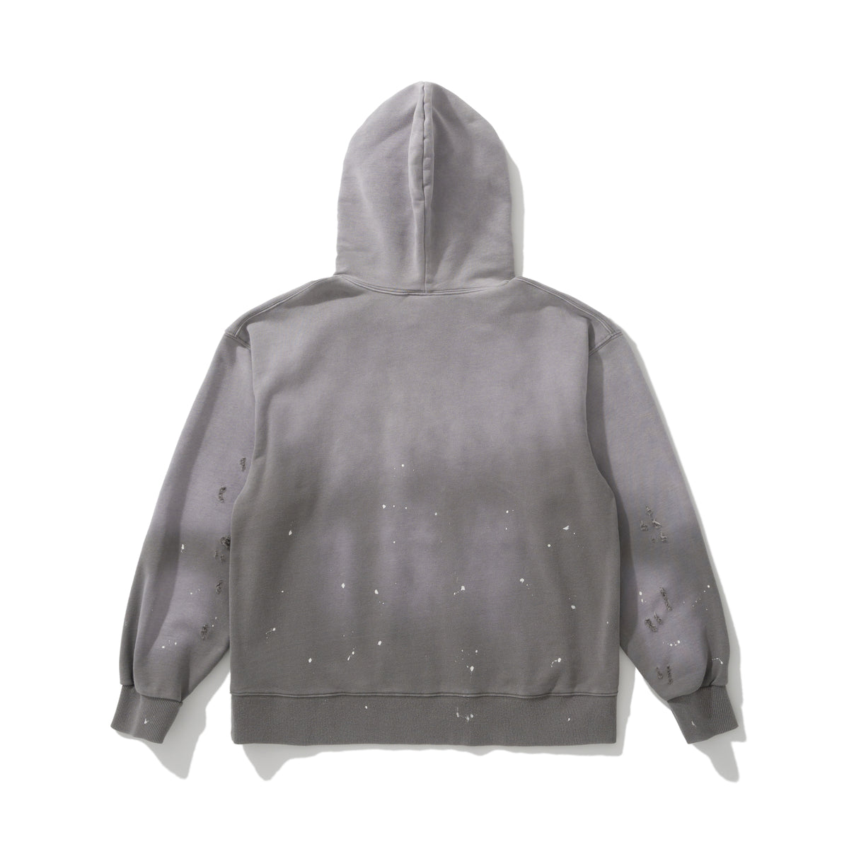AMULET HEAVY WASHED HOODIE LT GREY