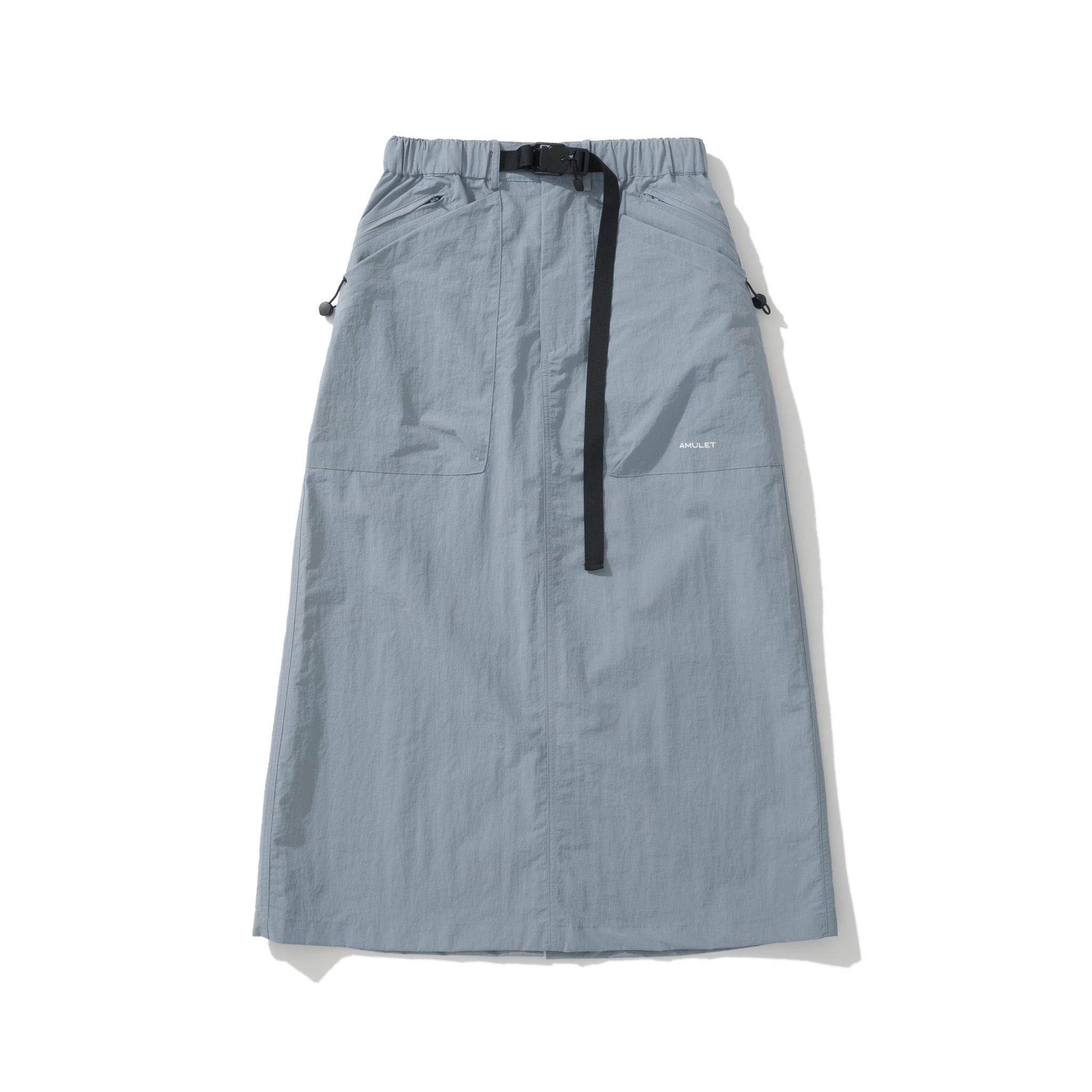 AMULET LAYER POCKET SKIRT BLUE