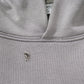 AMULET HEAVY WASHED HOODIE LT GREY