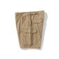 AMULET WASHED CARGO SHORTS BROWN