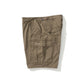 AMULET WASHED CARGO SHORTS BROWN