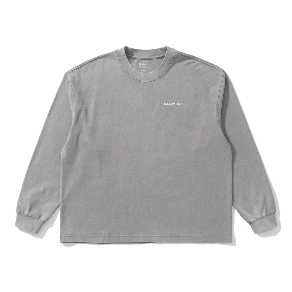 AMULET ESSENTIAL TEE LS / OATMEAL