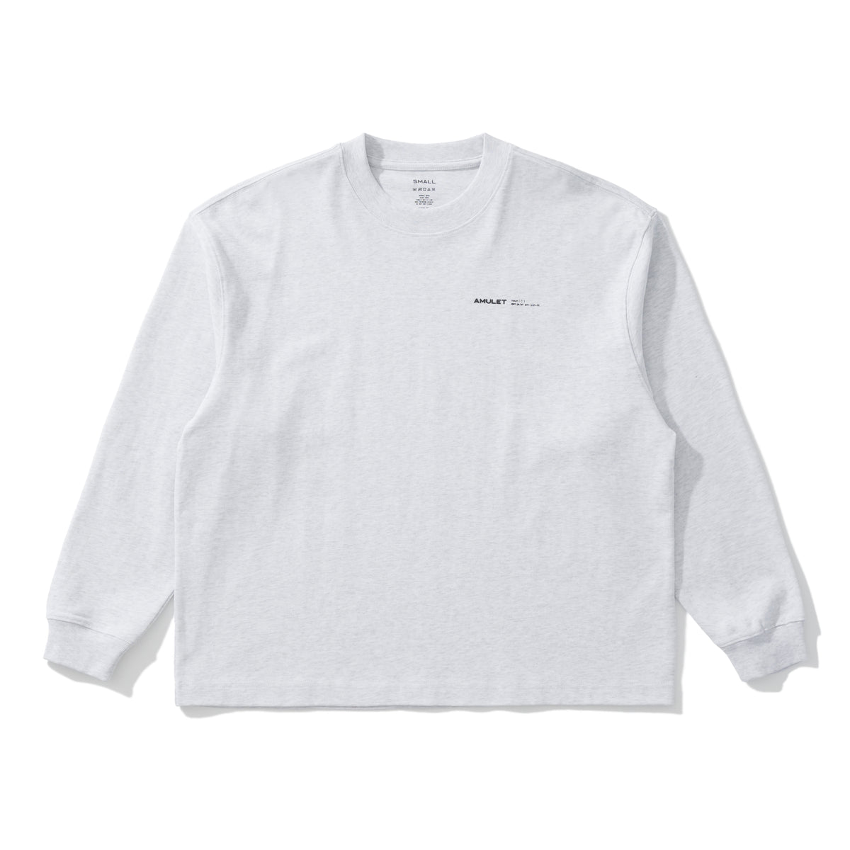 AMULET ESSENTIAL TEE LS / OATMEAL