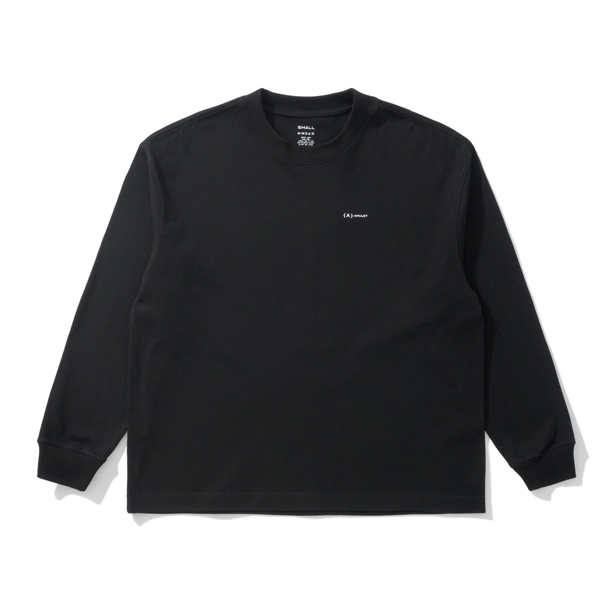 AMULET BASIC TEE LS / LT GREY