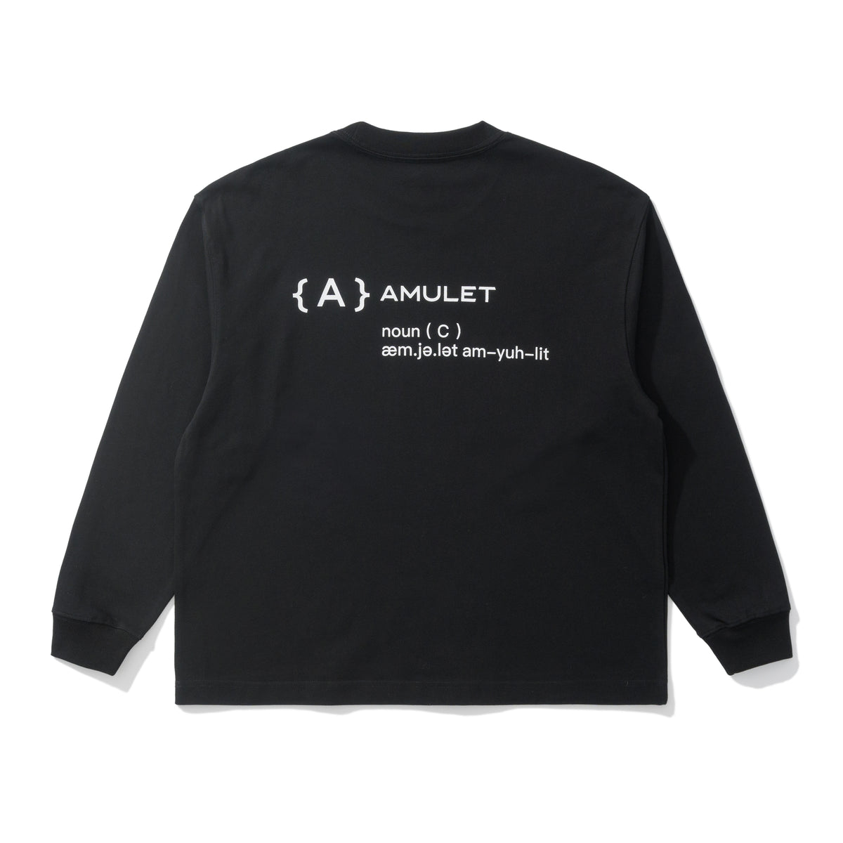 AMULET BASIC TEE LS / LT GREY