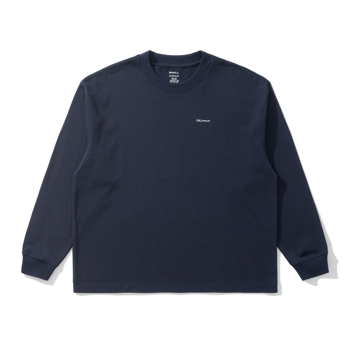 AMULET BASIC TEE LS / LT GREY