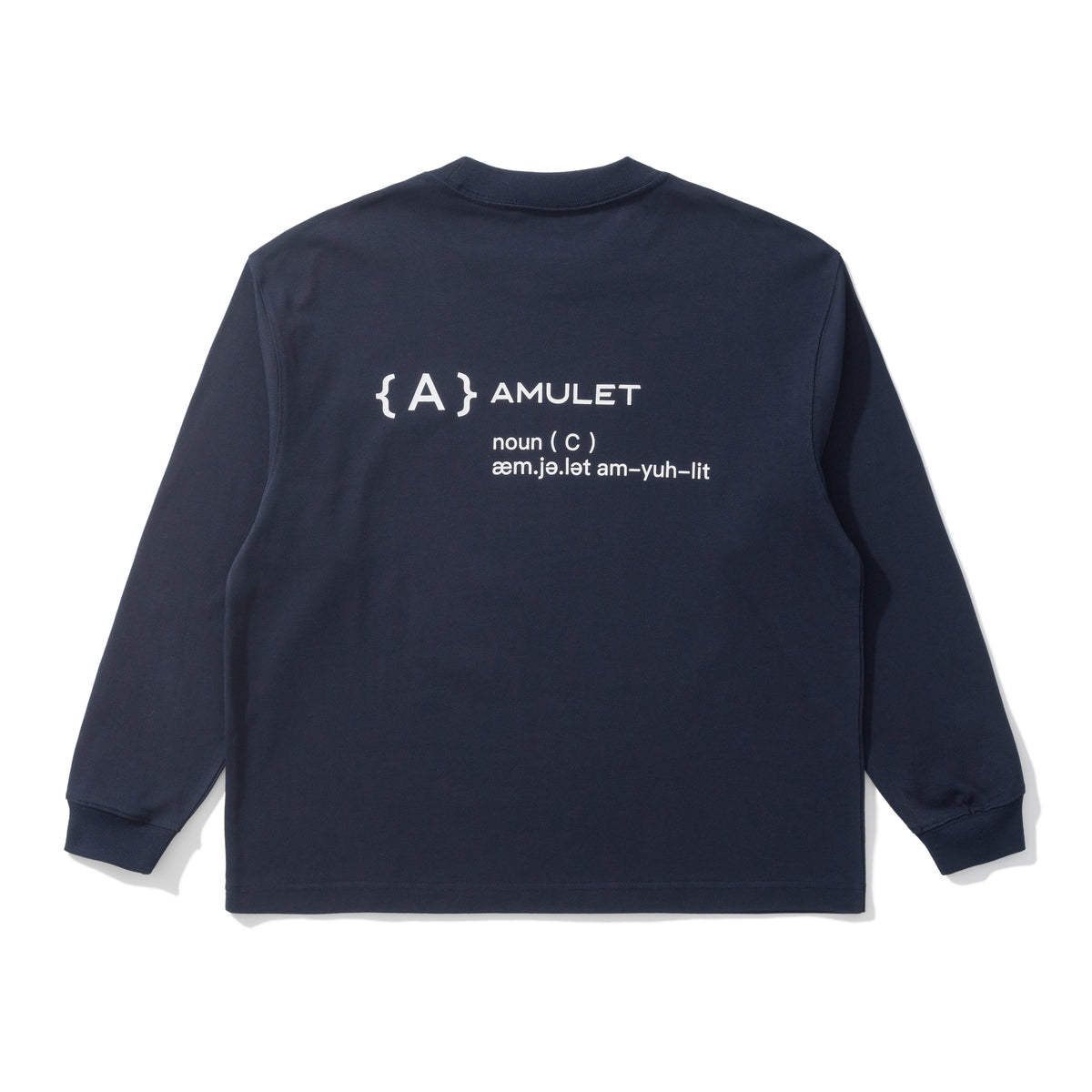 AMULET BASIC TEE LS / LT GREY