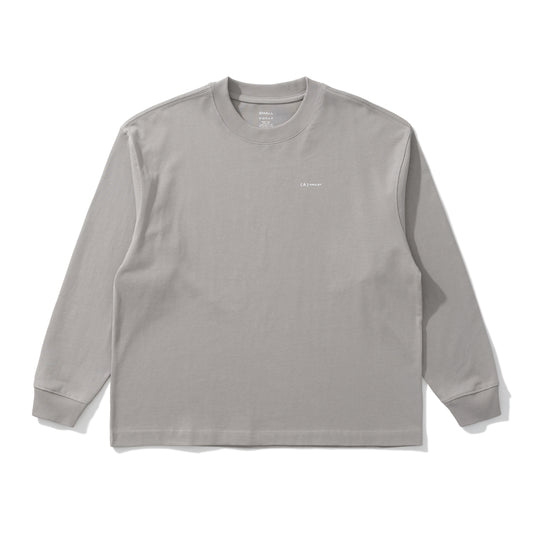 AMULET BASIC TEE LS / LT GREY