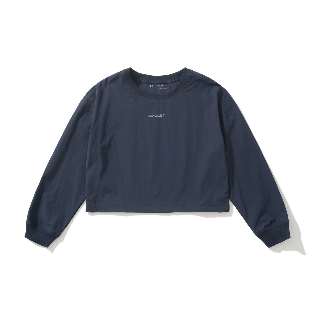 AMULET WOMEN TECH CREWNECK NAVY