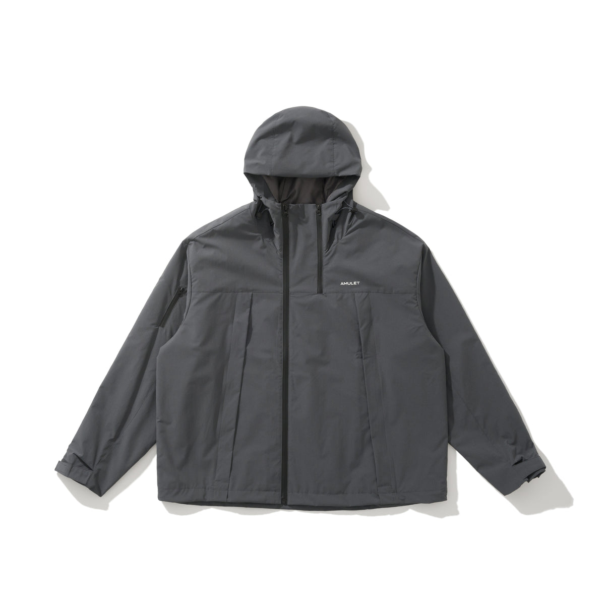 AMULET WINDBREAKER JACKET BLACK