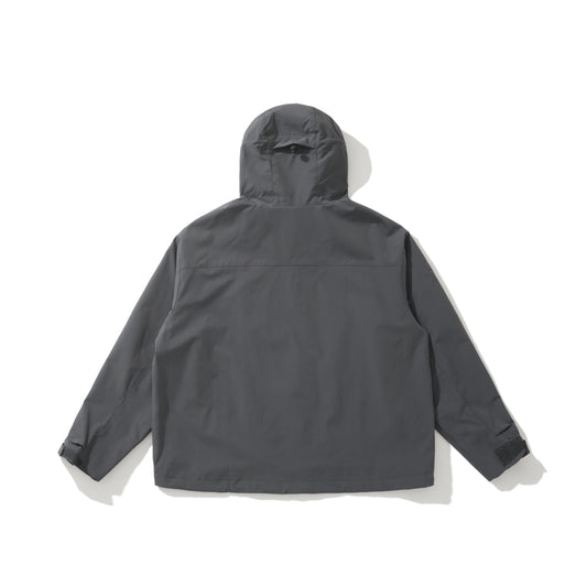 AMULET WINDBREAKER JACKET CHARCOAL