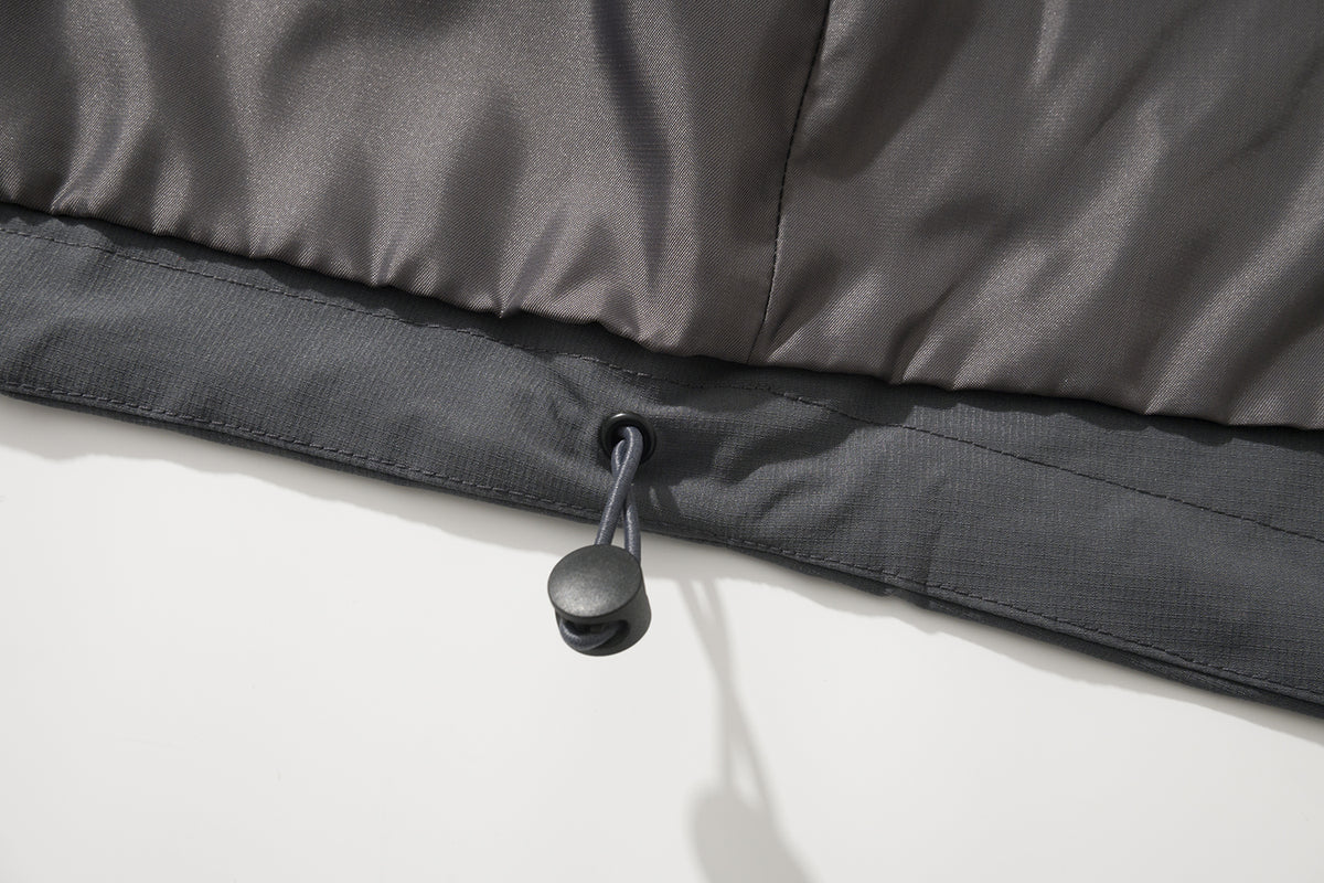 AMULET WINDBREAKER JACKET CHARCOAL