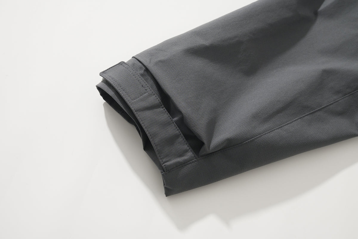 AMULET WINDBREAKER JACKET CHARCOAL