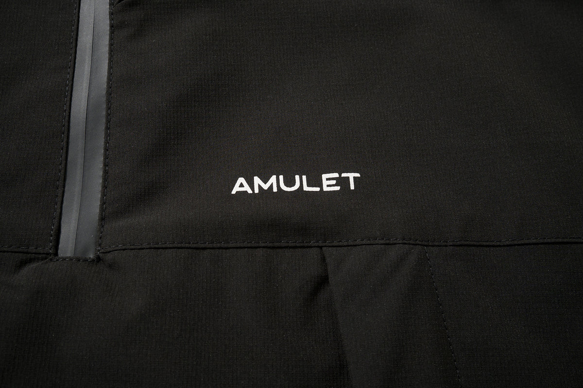 AMULET WINDBREAKER JACKET BLACK