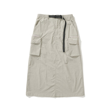 AMULET ZIPPER POCKET SKIRT LT GREY