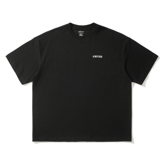 AMULET CRAZY CAT CLUB TEE BLACK