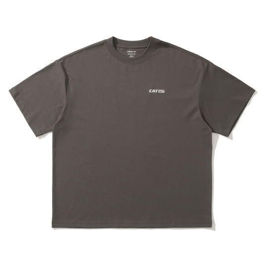 AMULET CRAZY CAT CLUB TEE GREY