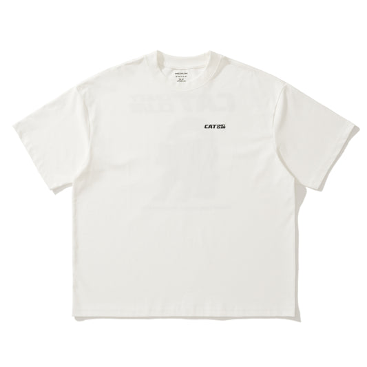 AMULET CRAZY CAT CLUB TEE WHITE