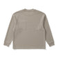 AMULET WAFFLE POCKET TEE LS BEIGE