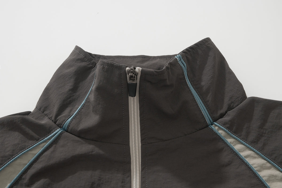 AMULET TRAINING 2 TONE JACKET GREY