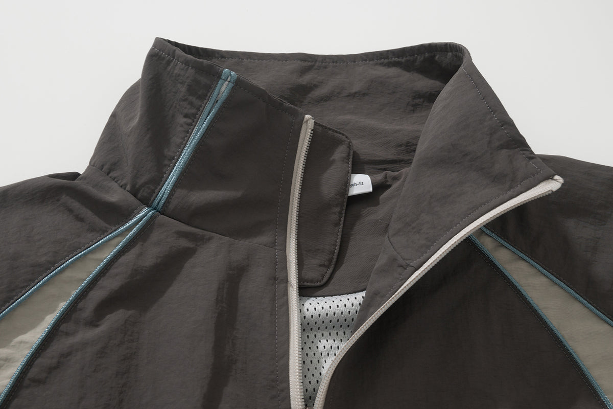 AMULET TRAINING 2 TONE JACKET GREY
