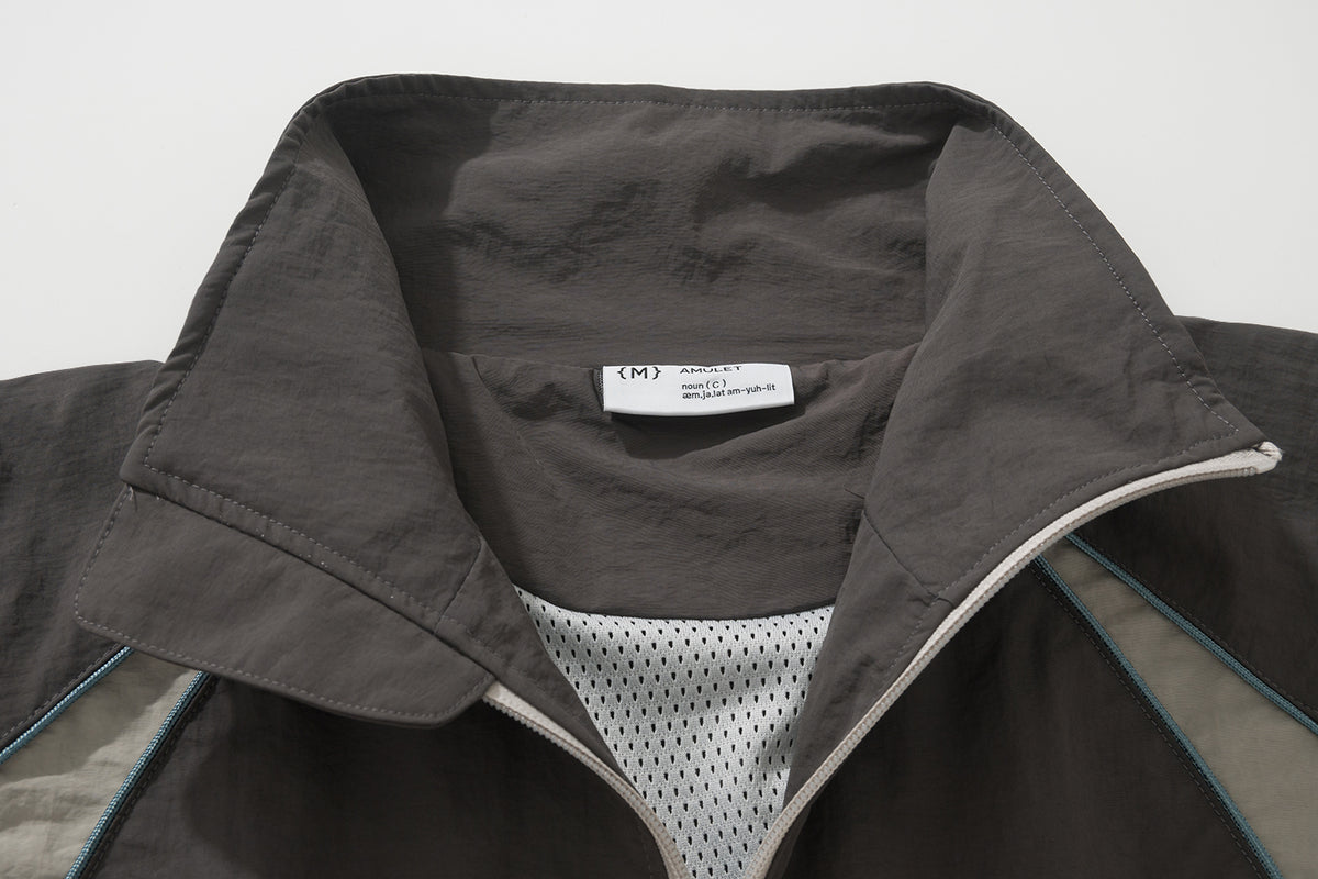 AMULET TRAINING 2 TONE JACKET GREY
