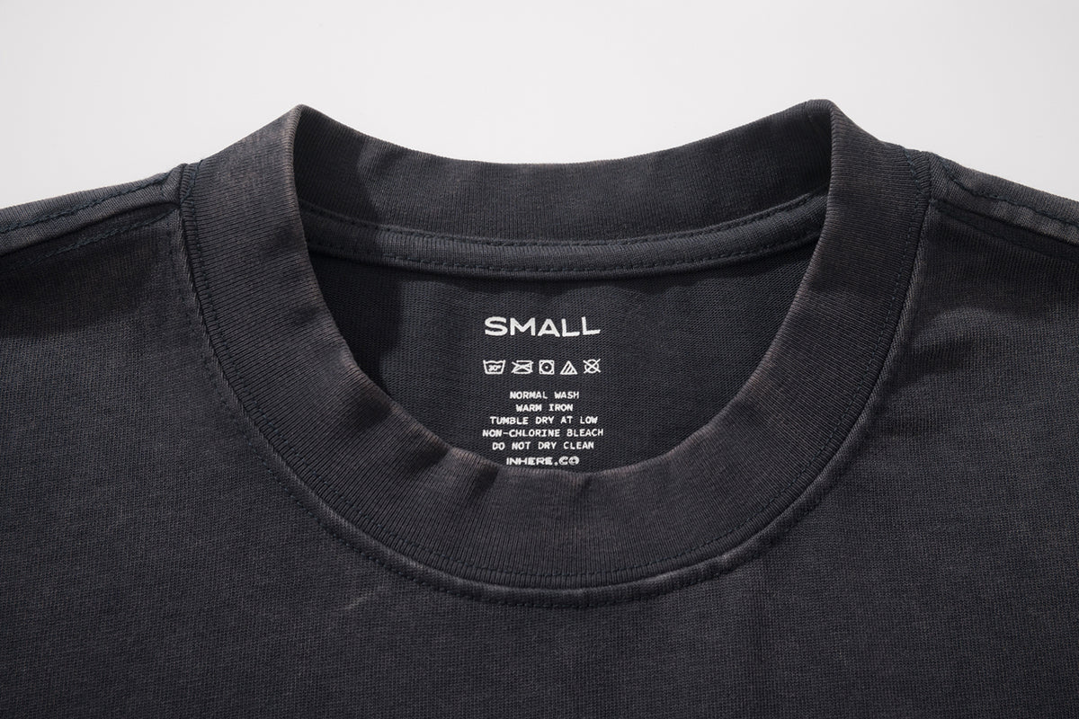 AMULET VINTAGE WASHED TEE BLACK