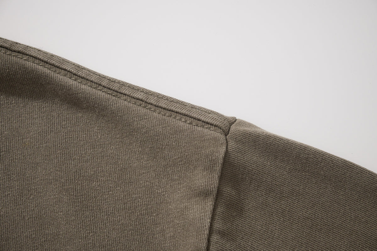 AMULET BASIC WASHED TEE GREY