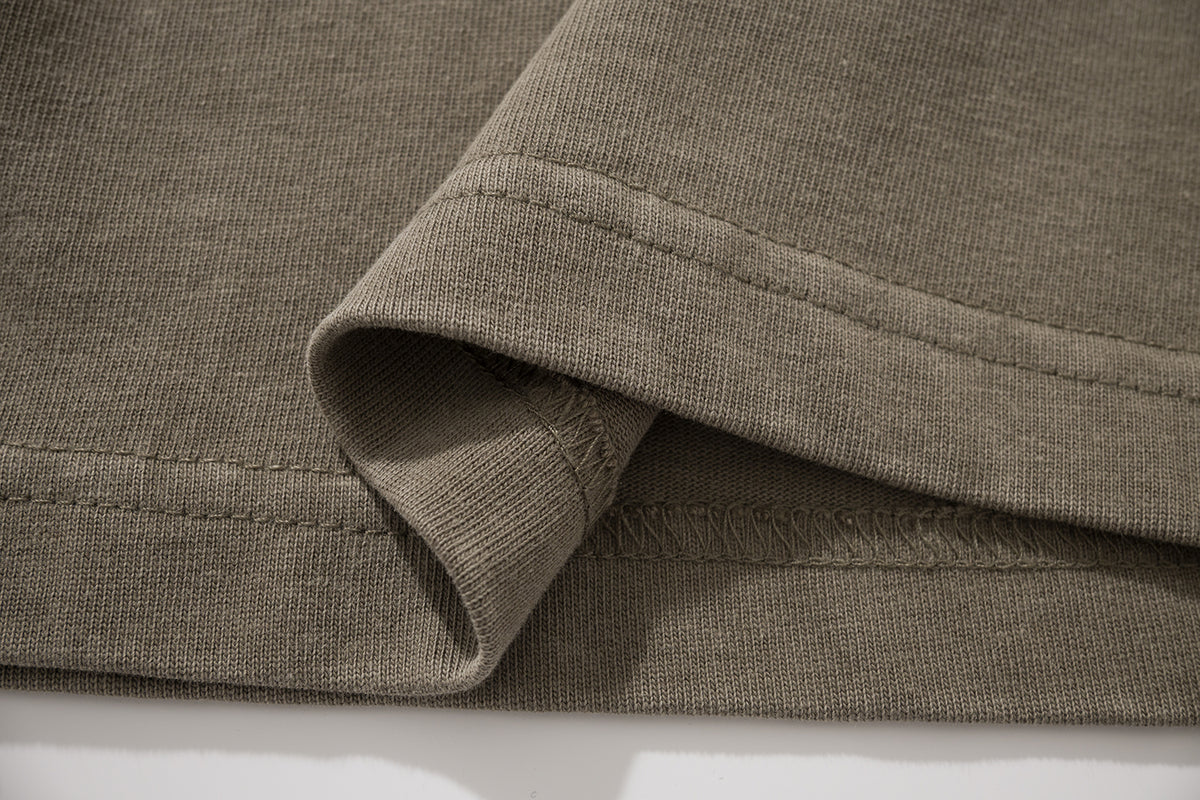 AMULET BASIC WASHED TEE GREY