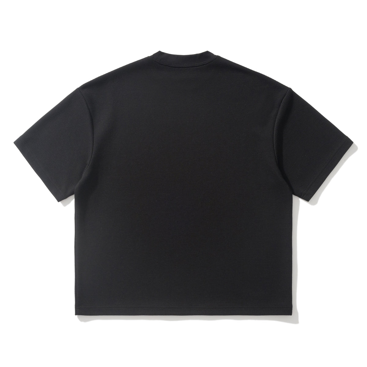 AMULET WAFFLE TEE BLACK