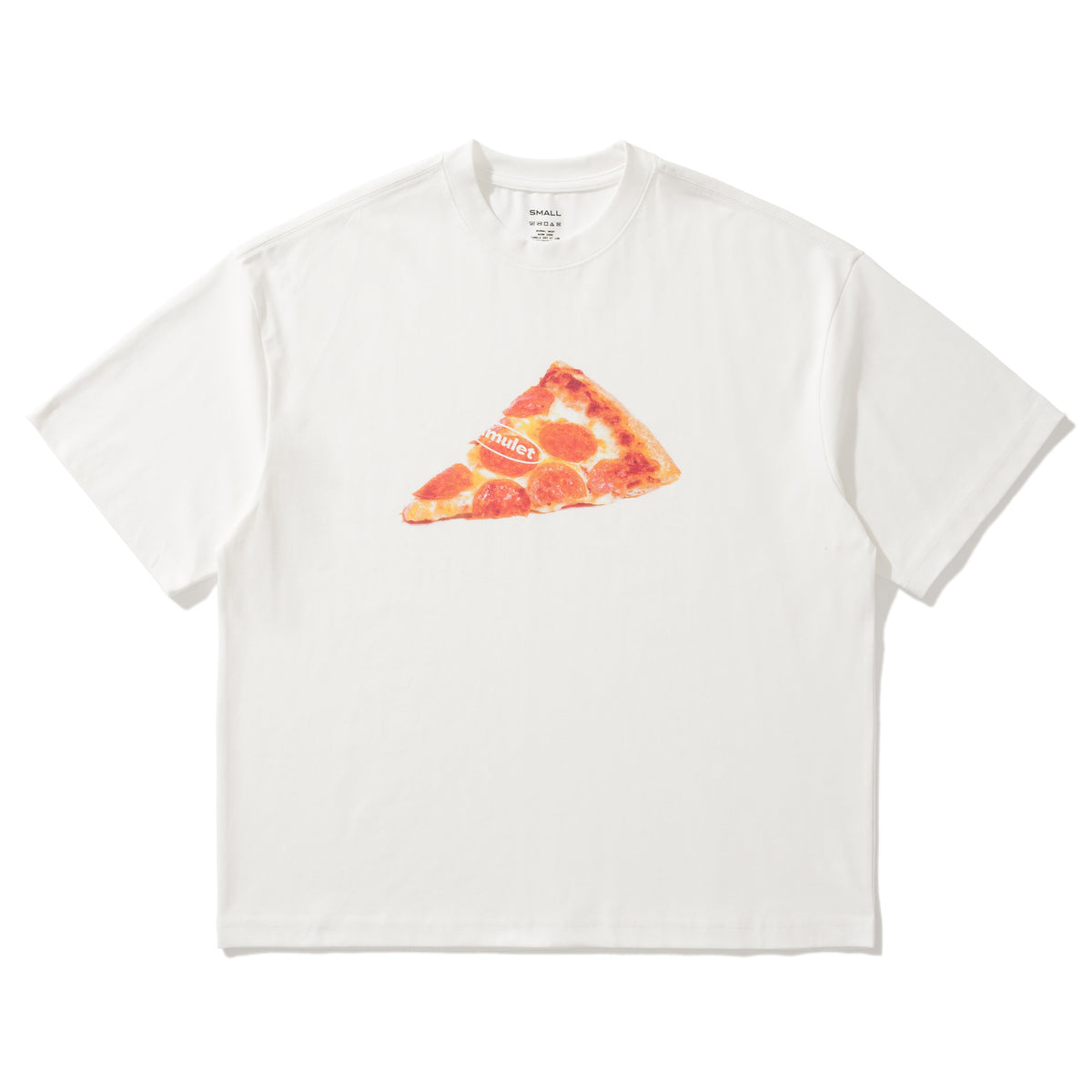 AMULET COOLNESS PIZZA TEE / WHITE