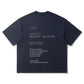 AMULET INGREDIENT TEE / NAVY