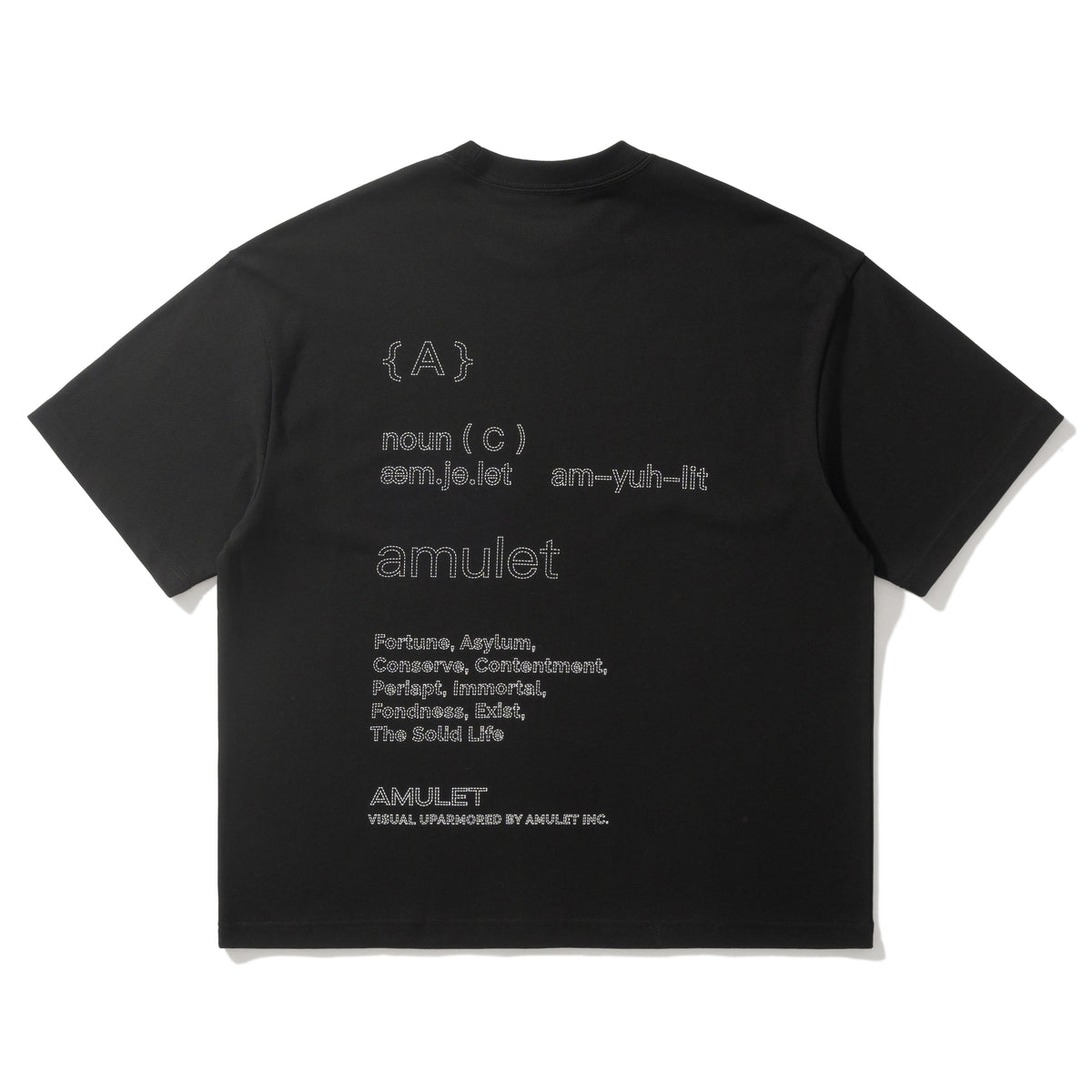 AMULET INGREDIENT TEE / NAVY