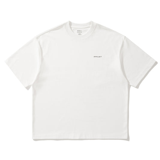AMULET INGREDIENT TEE / WHITE