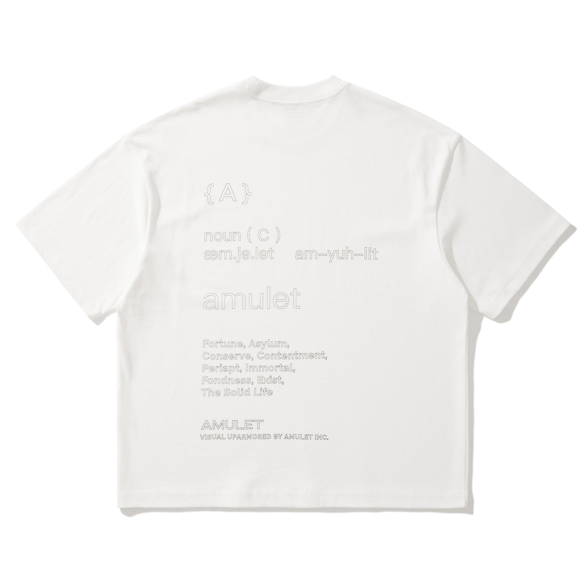 AMULET INGREDIENT TEE / NAVY