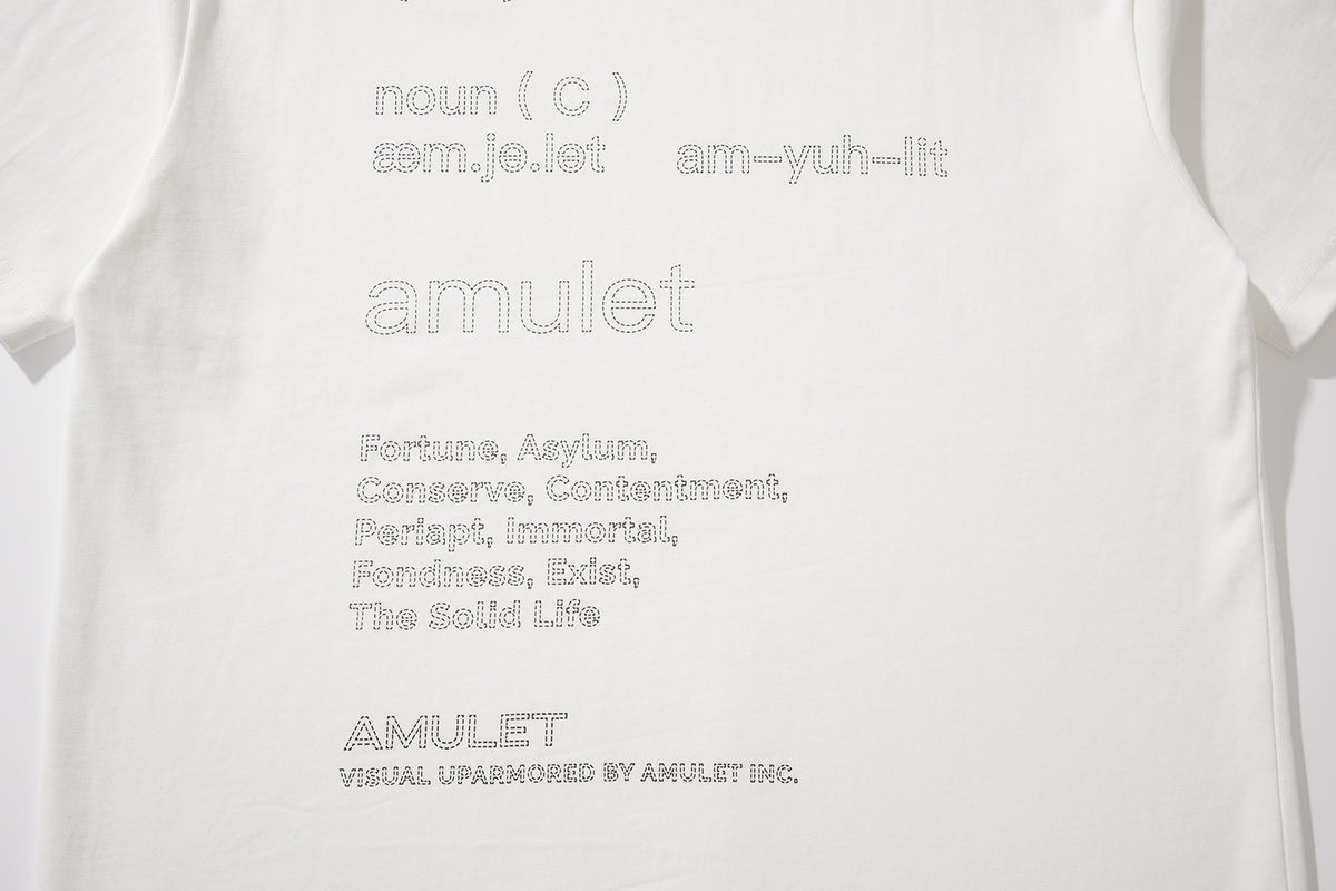 AMULET INGREDIENT TEE / NAVY