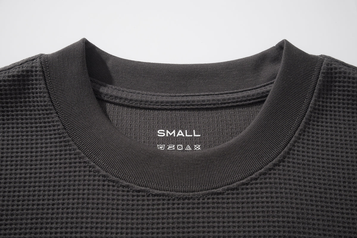 AMULET WAFFLE TEE WHITE