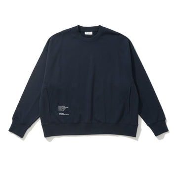 AMULET HEAVY CREWNECK NAVY