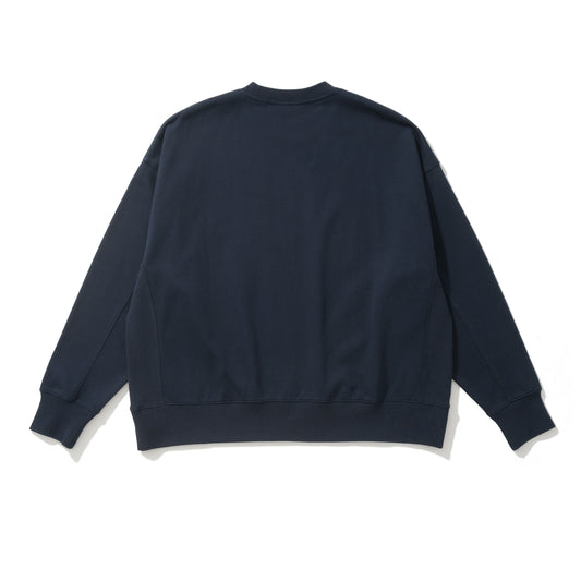 AMULET HEAVY CREWNECK NAVY