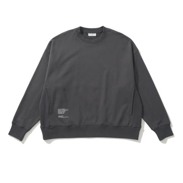 AMULET HEAVY CREWNECK CHARCOAL