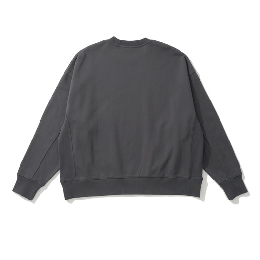 AMULET HEAVY CREWNECK CHARCOAL